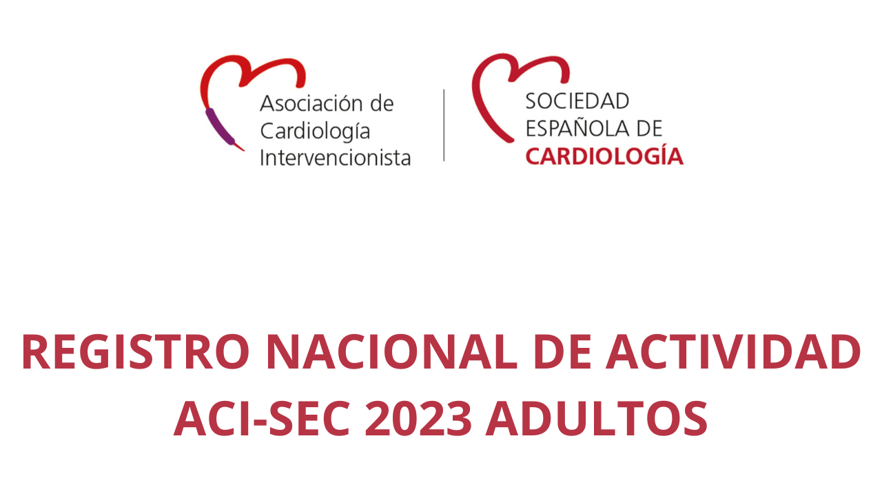 Registro nacional de Actividad ACI-SEC 2023 Adultos